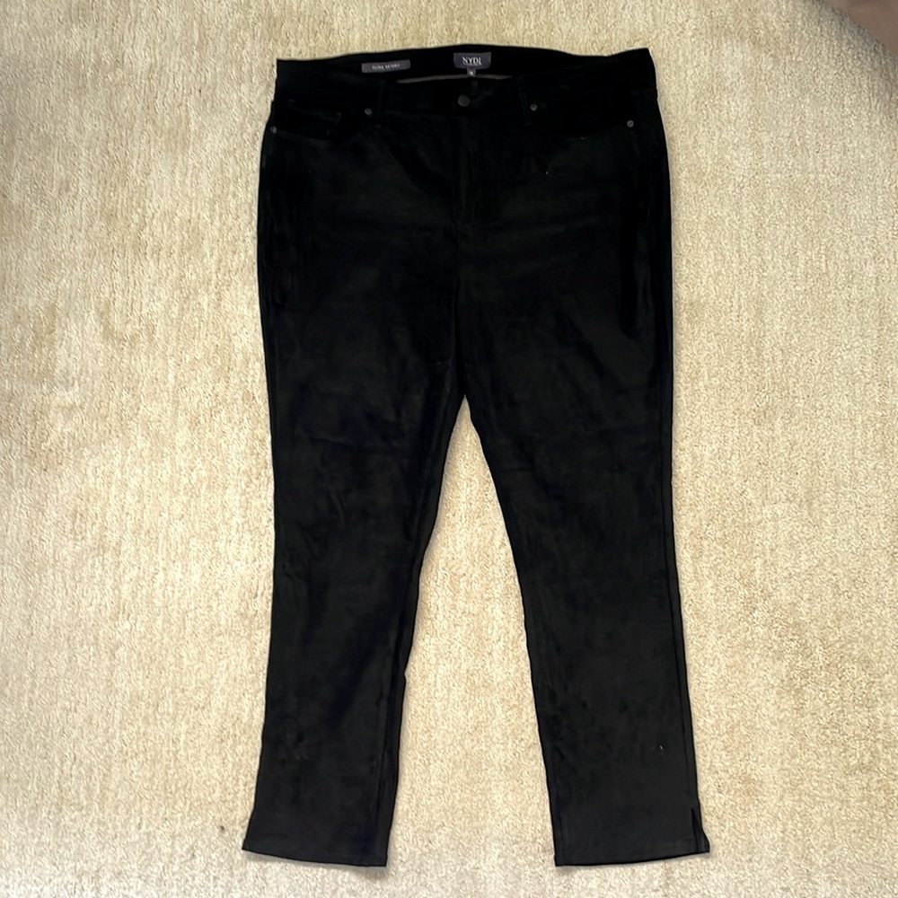NYDJ Stretch Soft velvety feeling pants.